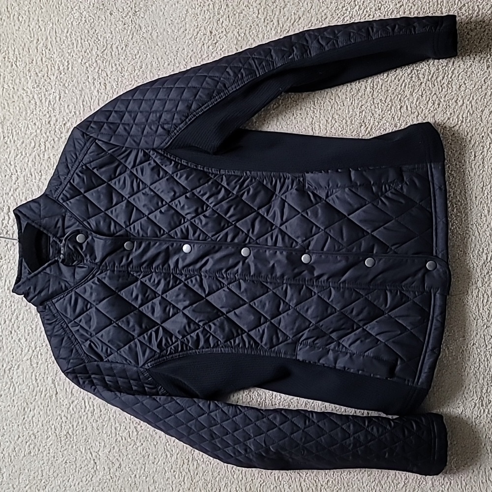 Womens black puffy jacket